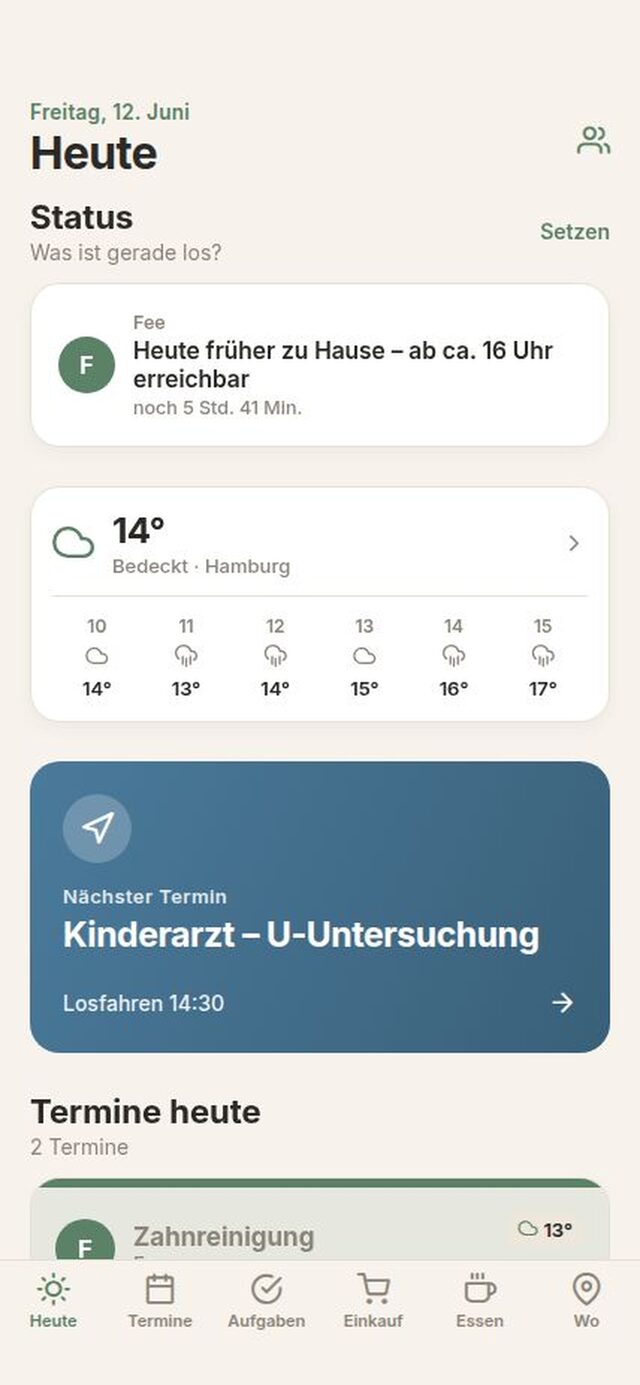 Heute-Ansicht von Juntelo