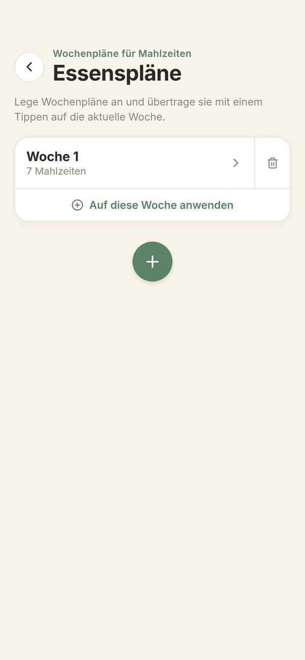 Essenspläne